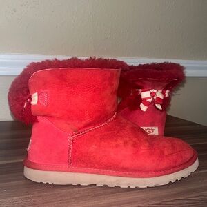 UGG Women's Vibrant Red Winter Boots